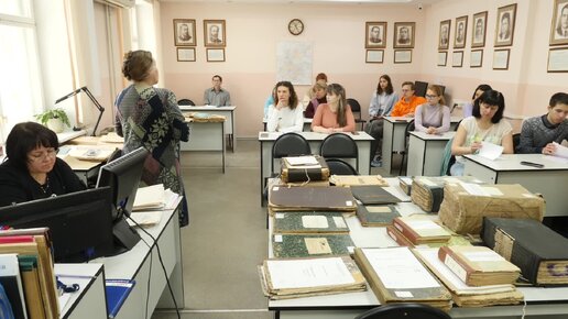 Школа генеалогии «Сквозь поколения» работает в архиве Нижегородской области