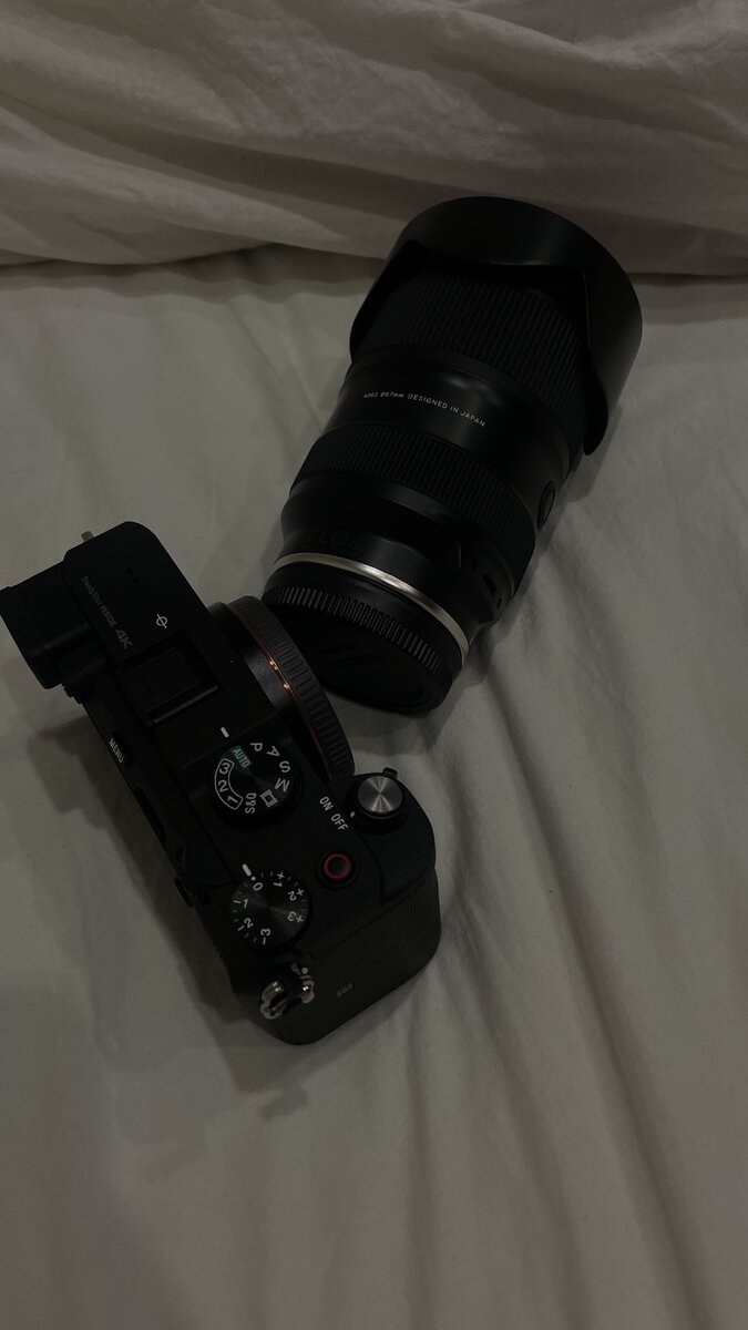 Моя камера и объектив 