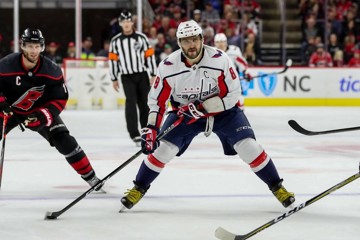    Овечкин накричал на судью в матче НХЛ