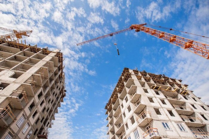 Строительство многоквартирных домов