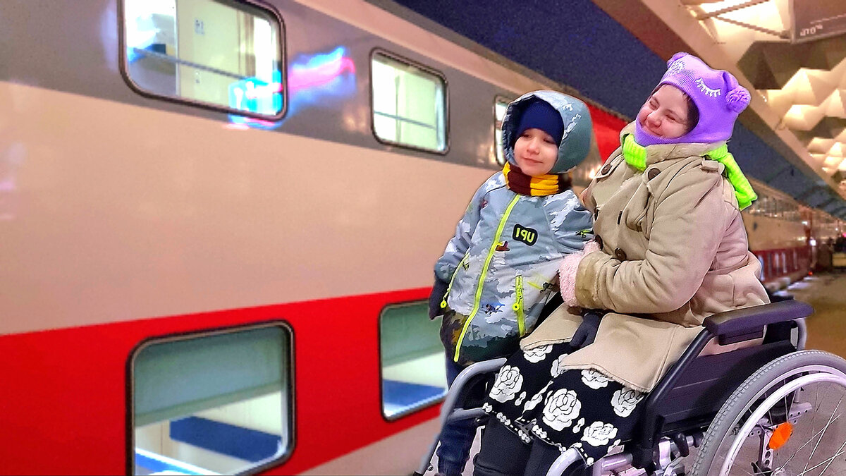 поездка на двухэтажном фирменном поезде по маршруту Санкт-Петербург-Москва