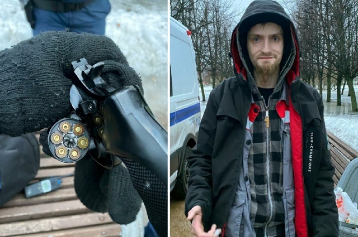    Мужчина открыл стрельбу у ТРК в Приморском районе Петербурга