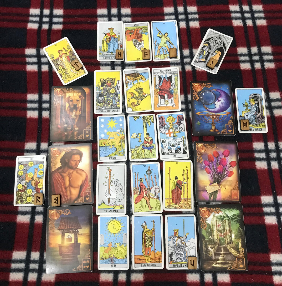 Расшифровка расклада.