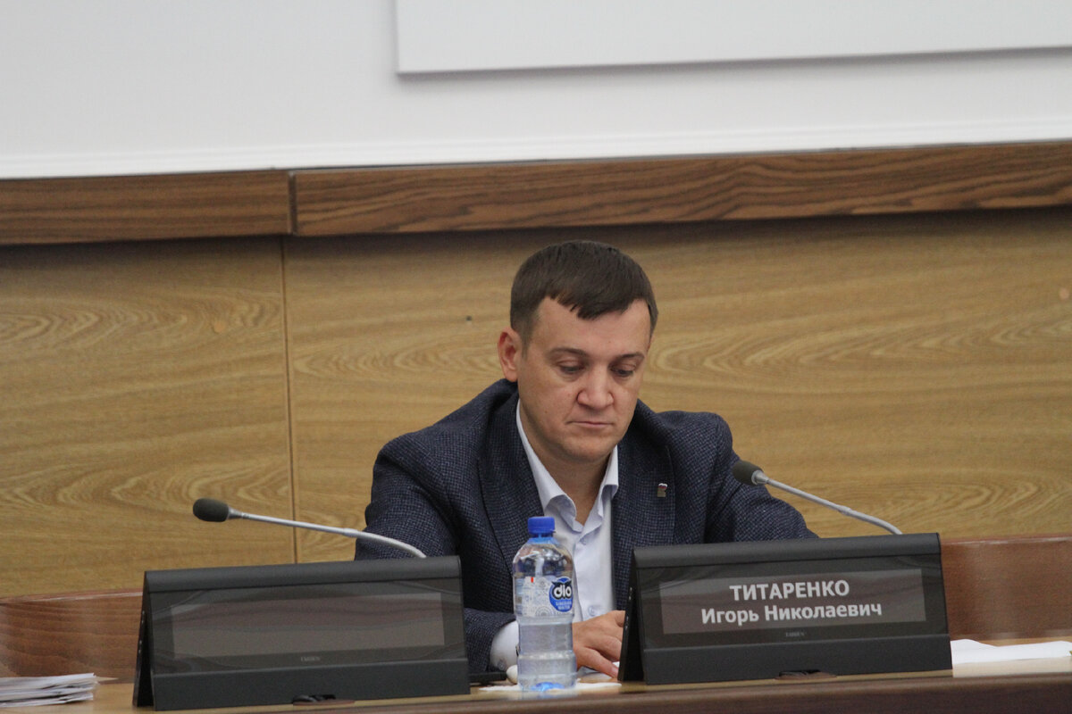 Игорь Титаренко, председатель постоянной комиссии по социальной политике и образованию