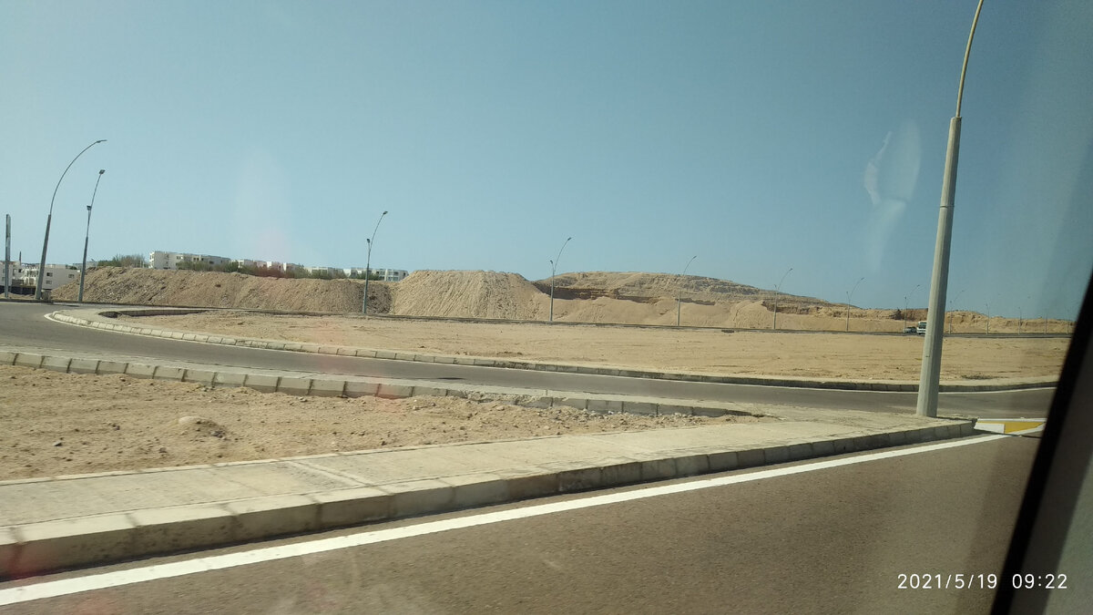 Обычная египетская автомобильная дорога