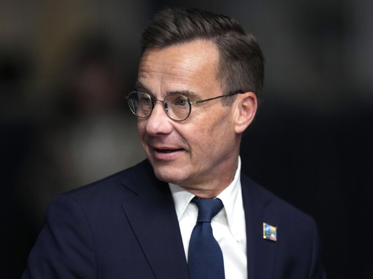    Премьер-министр Швеции Ульф Кристерссон © AP Photo / Pavel Golovkin
