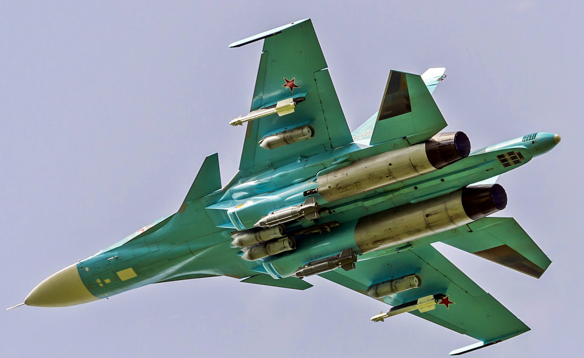 Су-34 в Сирии. Фото МО РФ