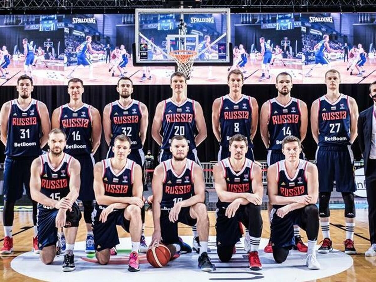    Мужская сборная России по баскетболу© официальный сайт РФБ