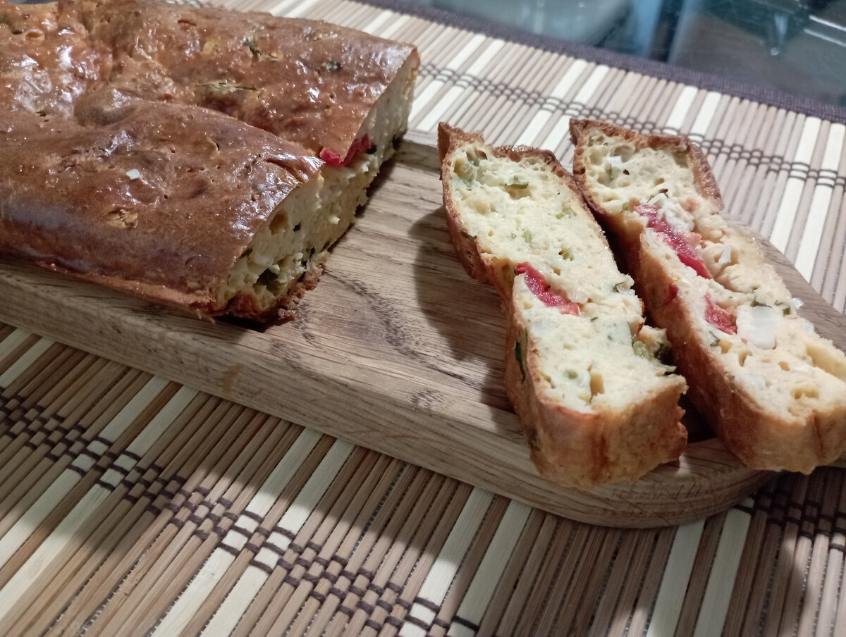 ПП хлеб из творога и овощей