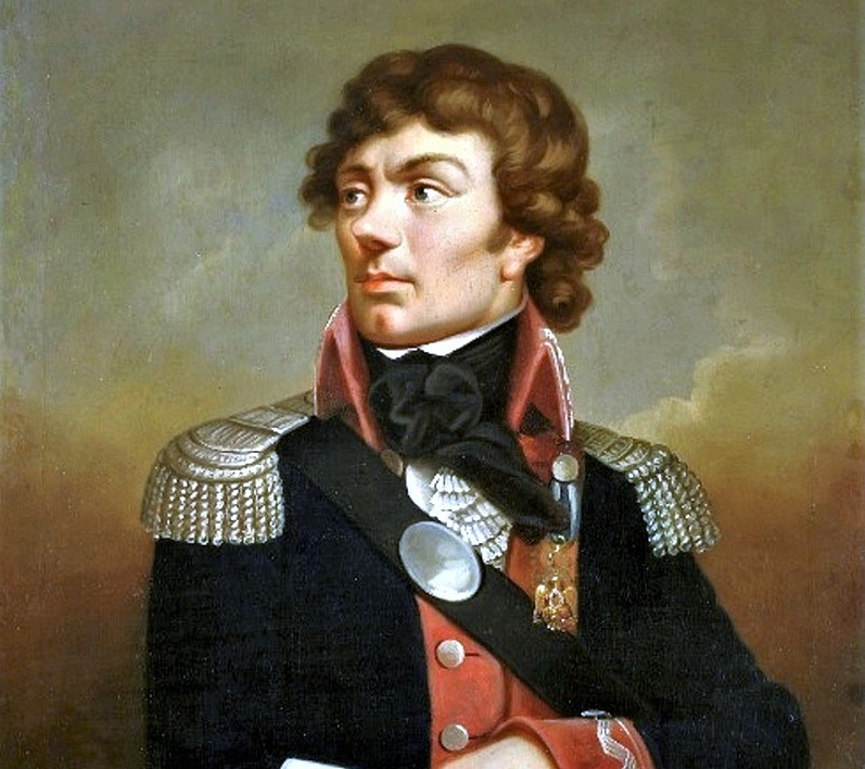 Карл Готлиб Швайкарт. Портрет Тадеуша Костюшко. Фрагмент.