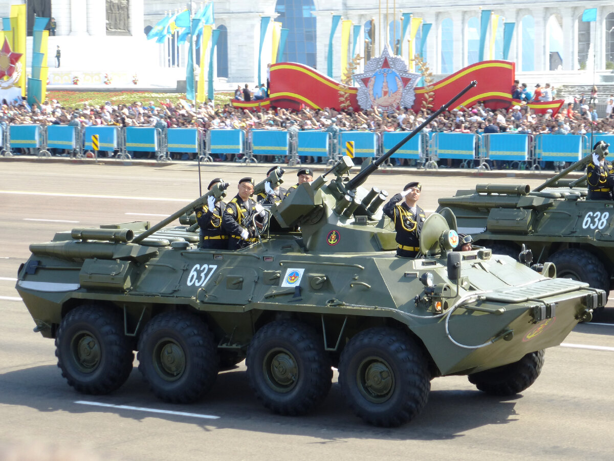 БТР-82 армии Казахстана 