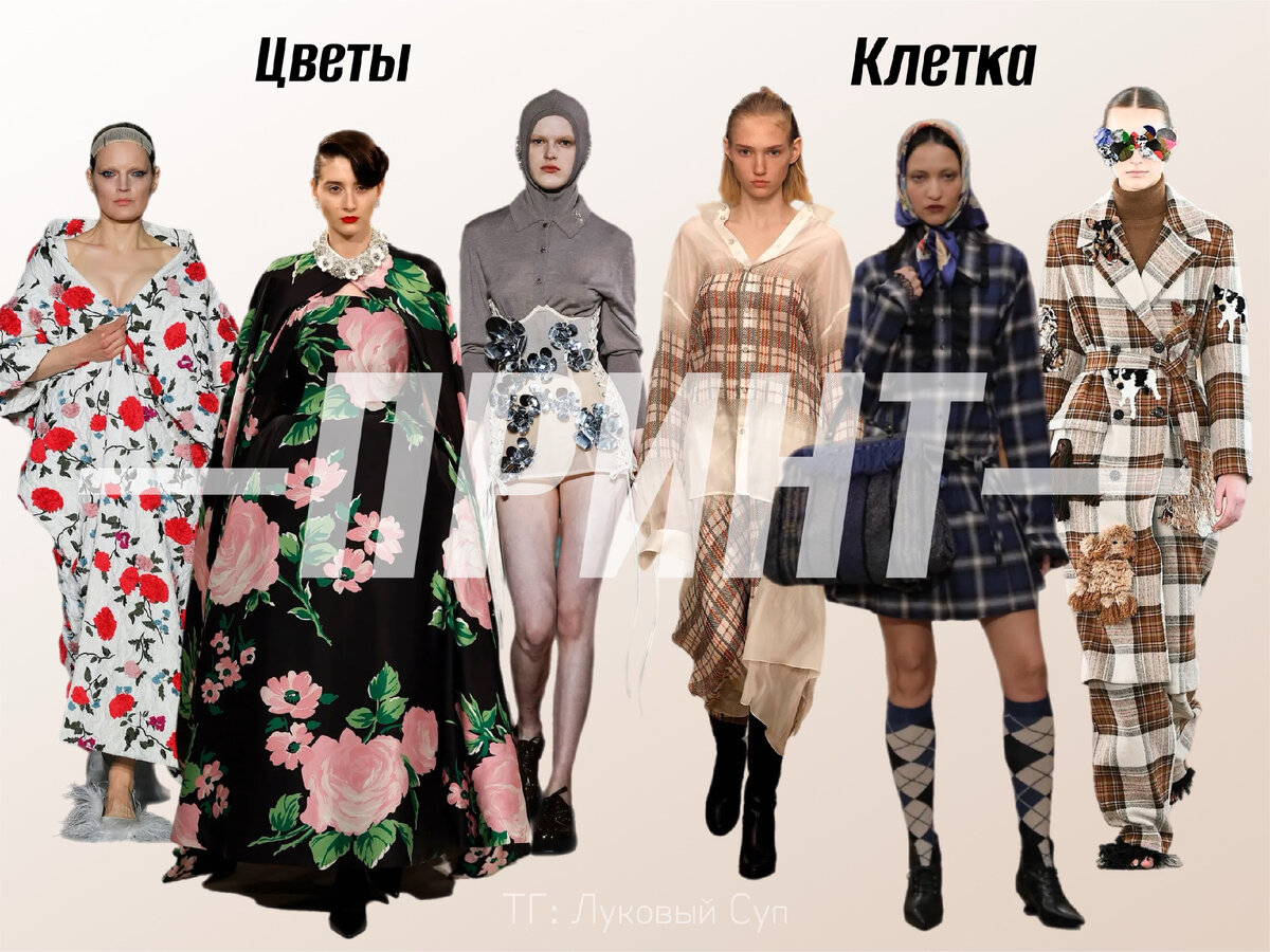 Тренды принтов на 2025 год