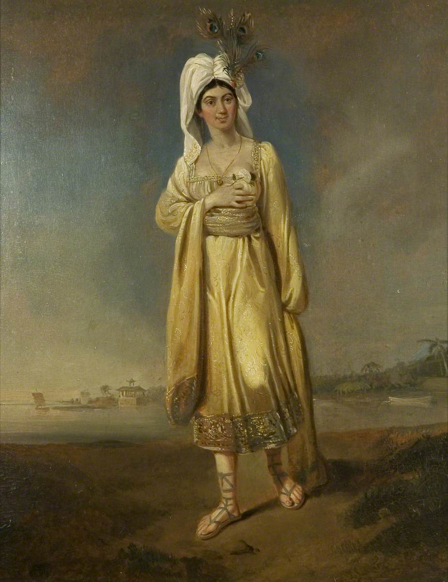 Эдвард Бэрд «Карабу, принцесса Явасу». 1817 г.