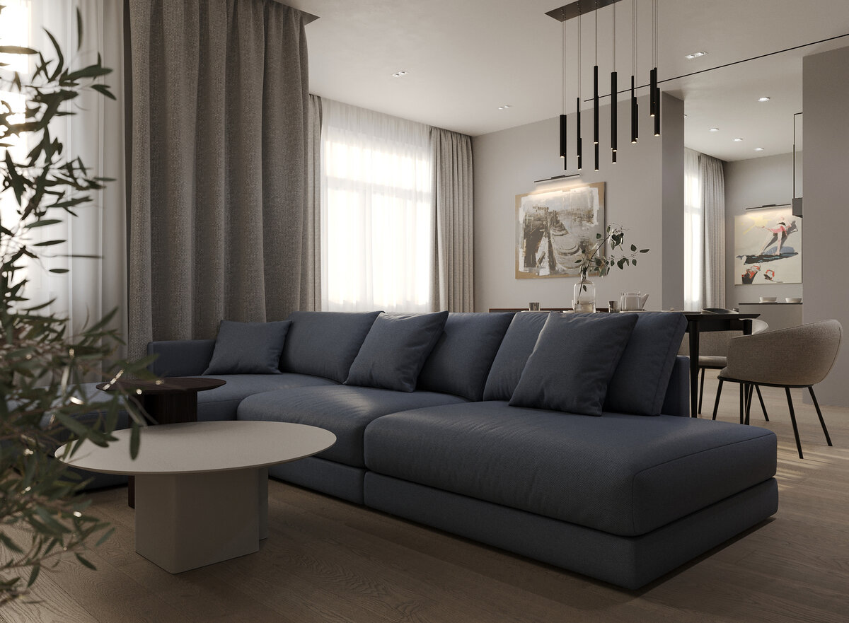 Визуализации проекта в ЖК "Доминион" г. Москва