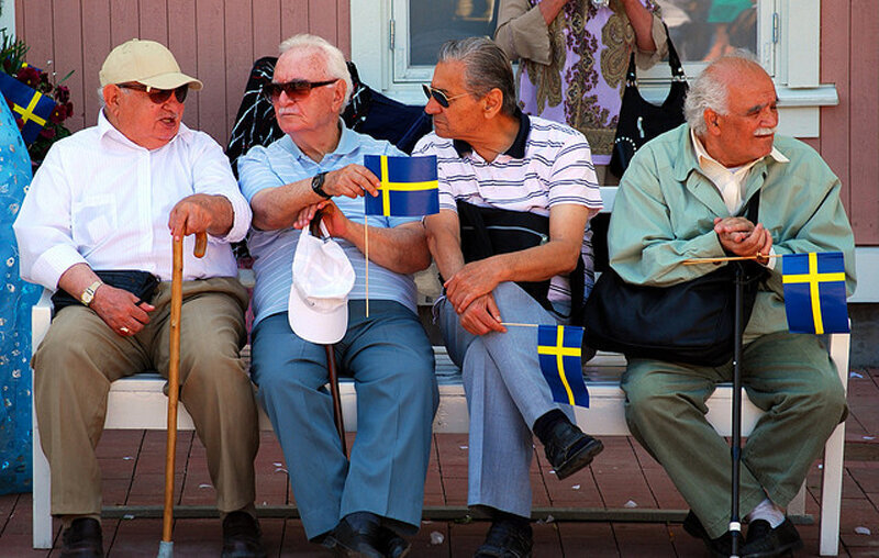 Шведские, да и вообще скандинавские пенсионеры выглядят очень впечатляюще, как для жителя бывшего Союза.