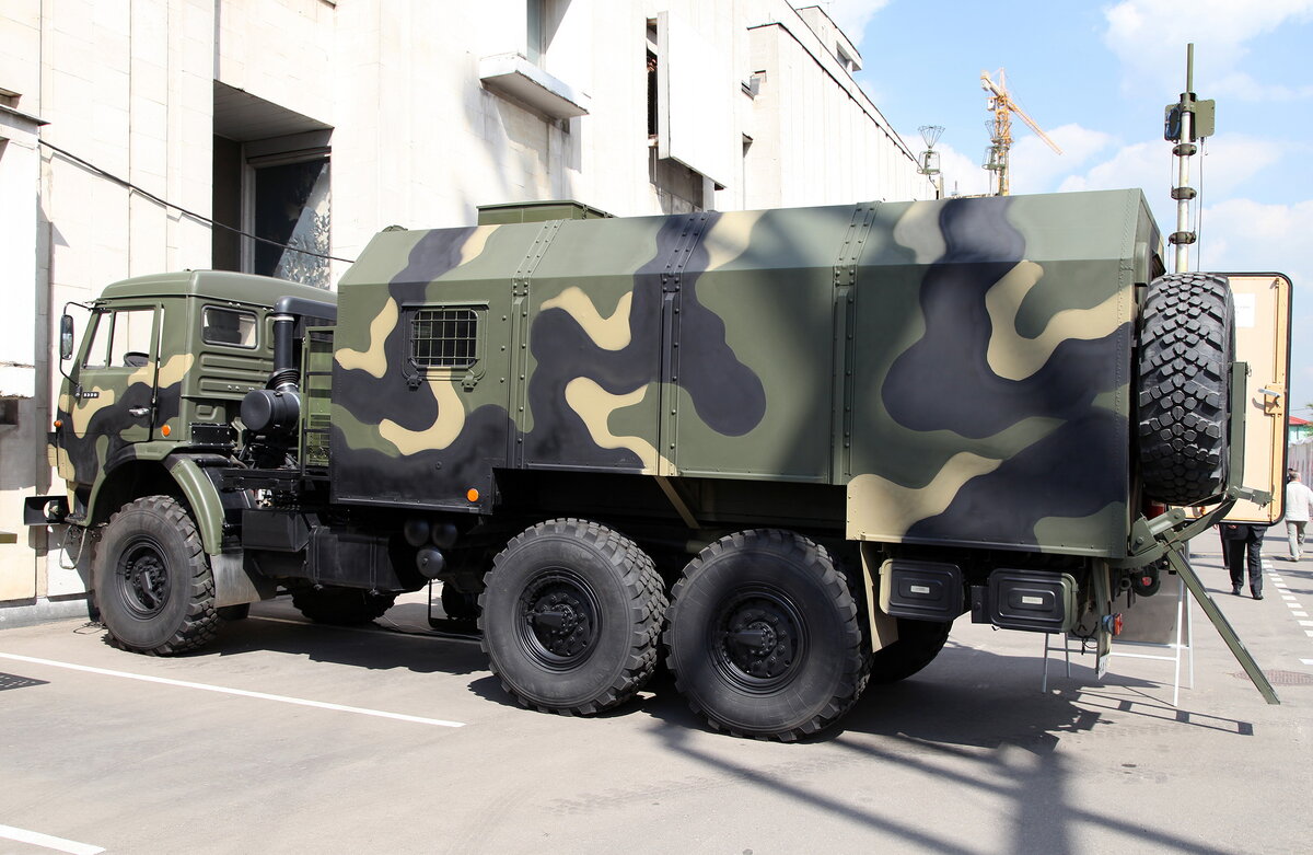 Штабная машина для пункта управления военного округа «МШ-12 Светлица».