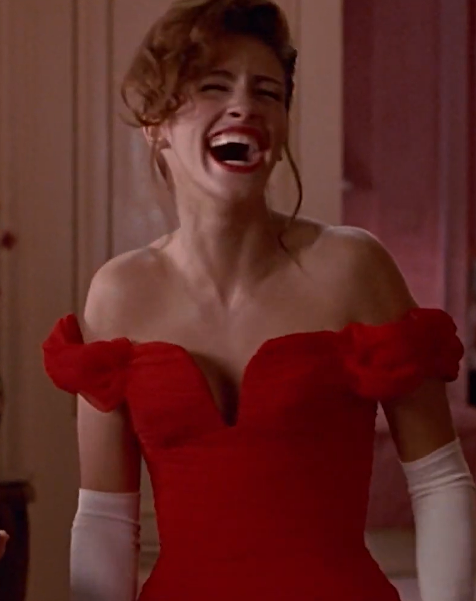 Джулия Робертс. Скриншот из фильма «Красотка»