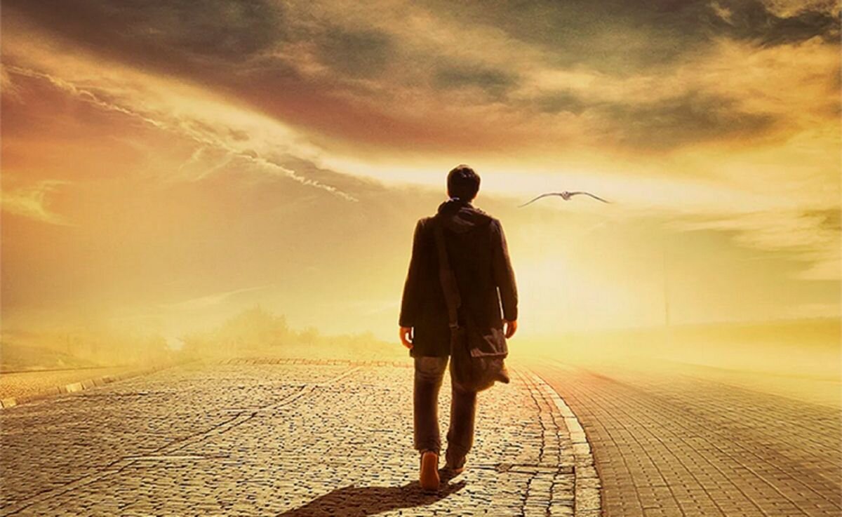 Мужчина уходит