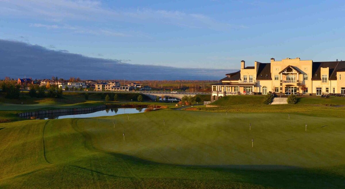 Клубный дом и гольф-поле на курорте Завидово: www.zavidovo.com