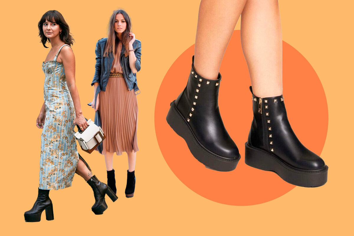     Модные ботинки на высокой подошве: главный тренд весны 2024 года