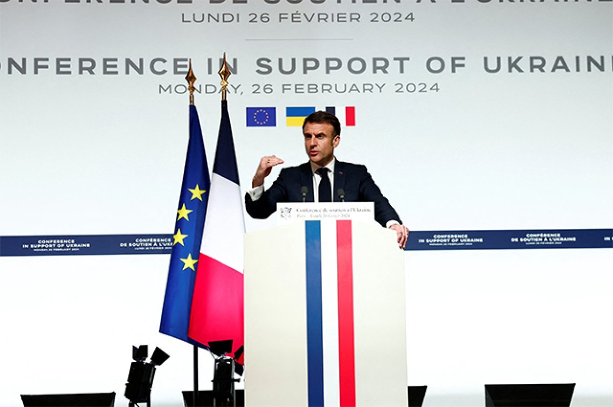    Эммануэль Макрон.