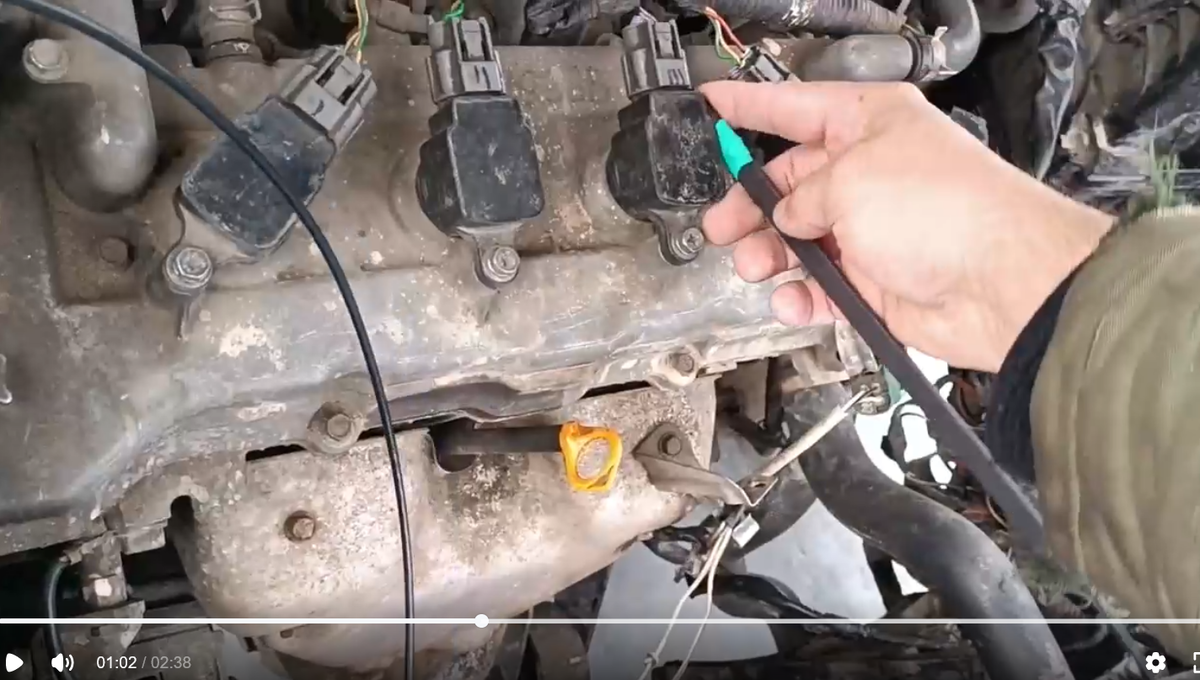 Индуктивный датчик линейка