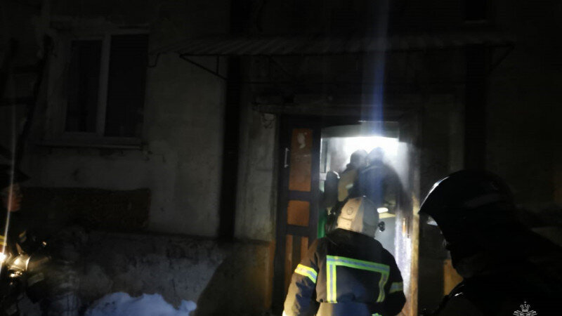     Пожар в Барнауле. МЧС Алтайского края