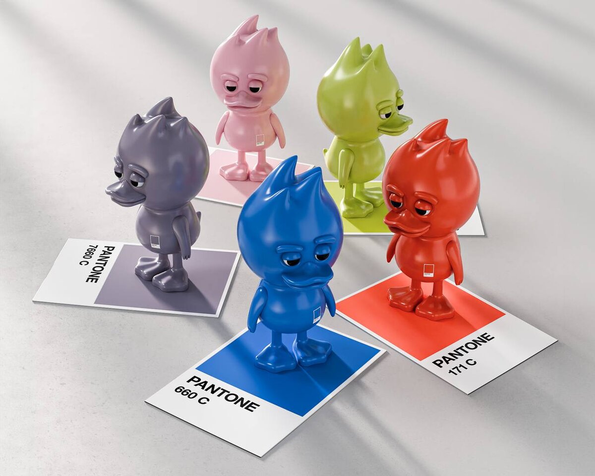    The Ugly Duck выпустил коллаборацию Tud х Pantone (фото 1)