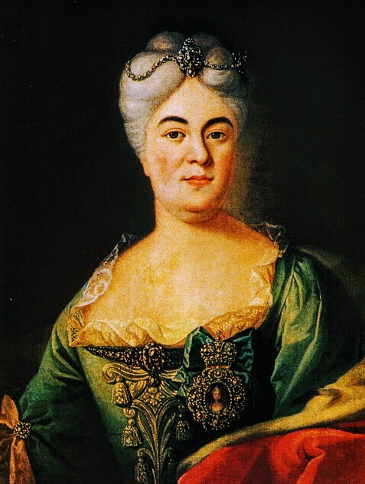 Портрет Авдотьи Чернышевой --генеральши, по прозвищу «Авдотья бой-баба», данному ей Петром I 