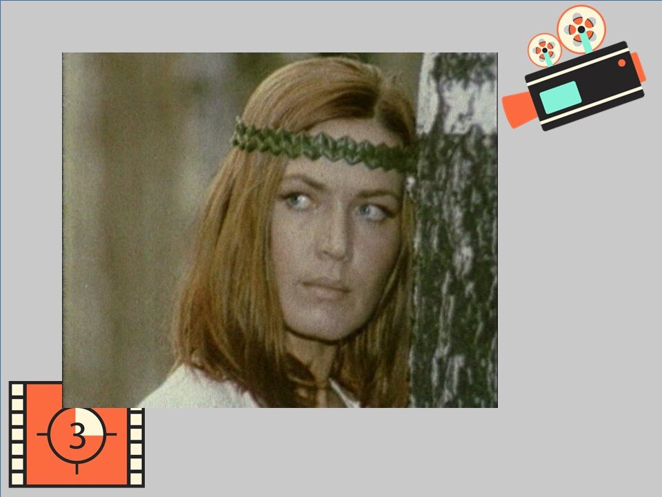 Коллаж авторский.  Кадр из фильма "Олеся".