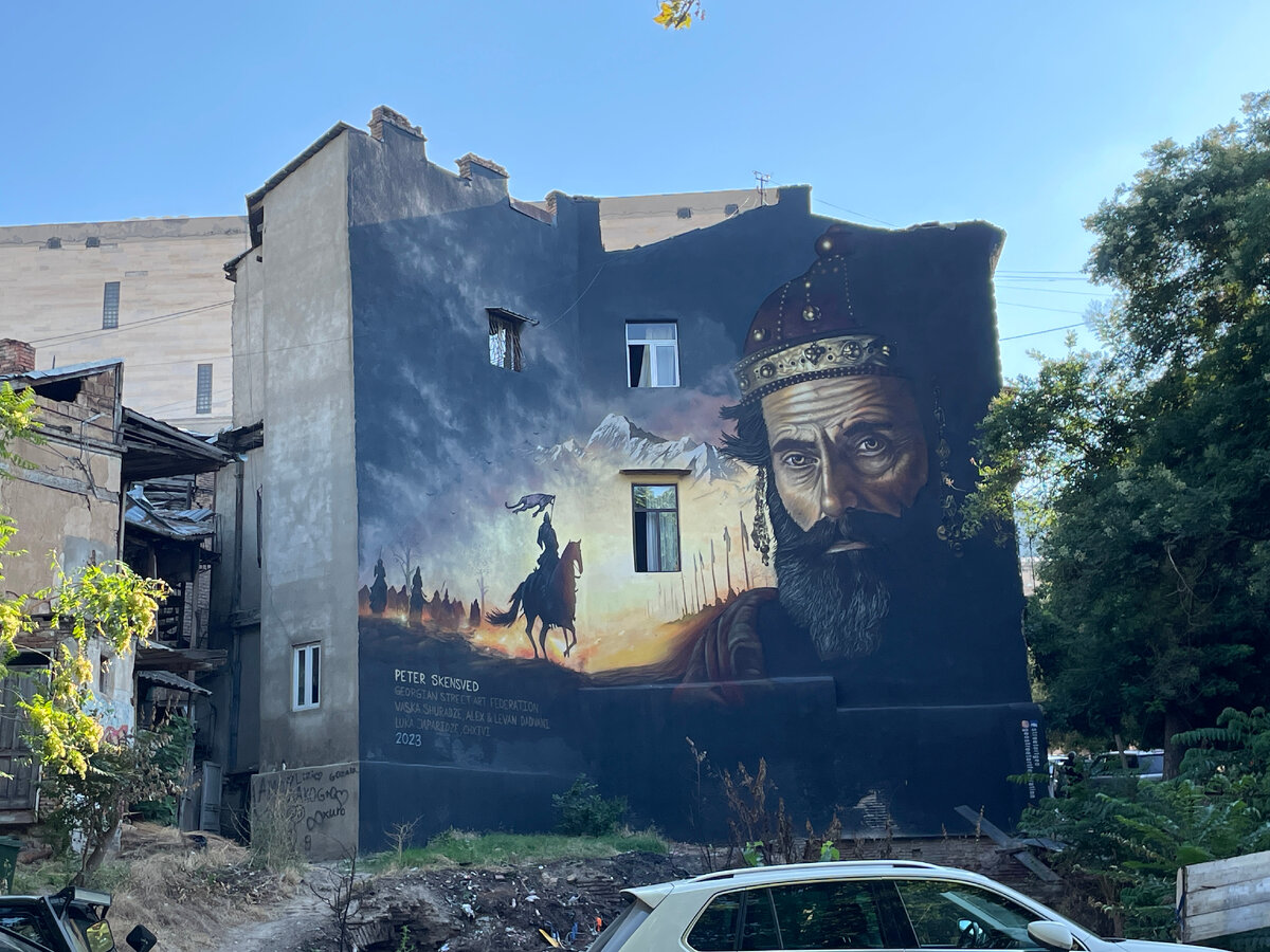 Красивый мурал