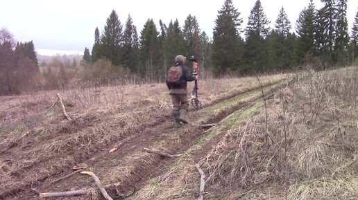 Первая весенняя прогулка 2023 года с металлоискателем