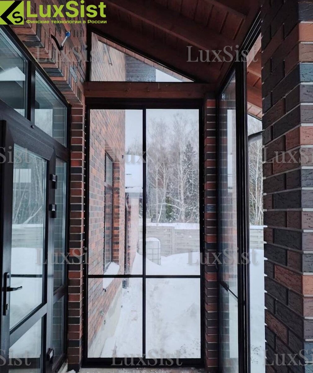 Раздвижные окна LuxSist.