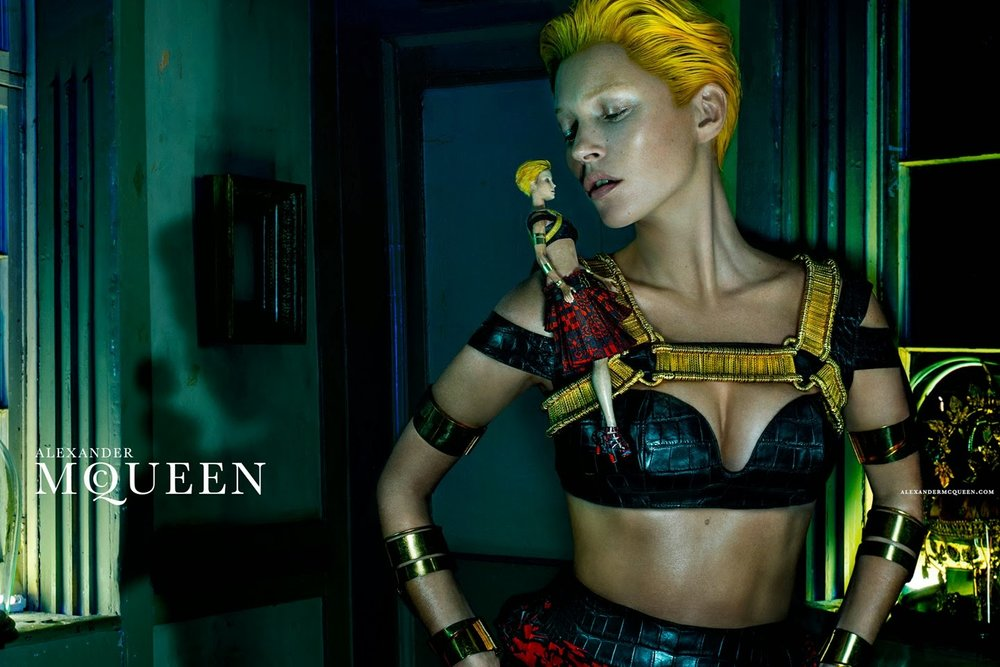 Alexander McQueen Spring/Summer 2014 advertising campaign, открытые фотоисточники