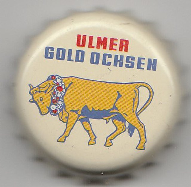 5snake5. Пробка от пивоварни Gold Oxen.