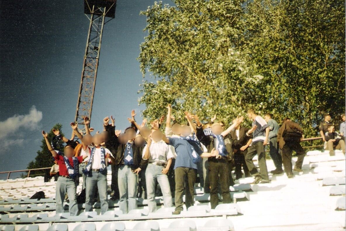 Восточная трибуна стадиона Красная Звезда, 2005г