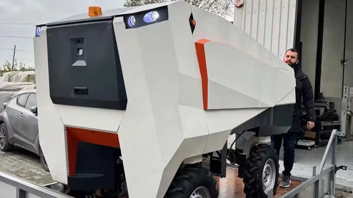 Фото: fira-usa.com Новая роботизированная хлопкоуборочная машина Afara