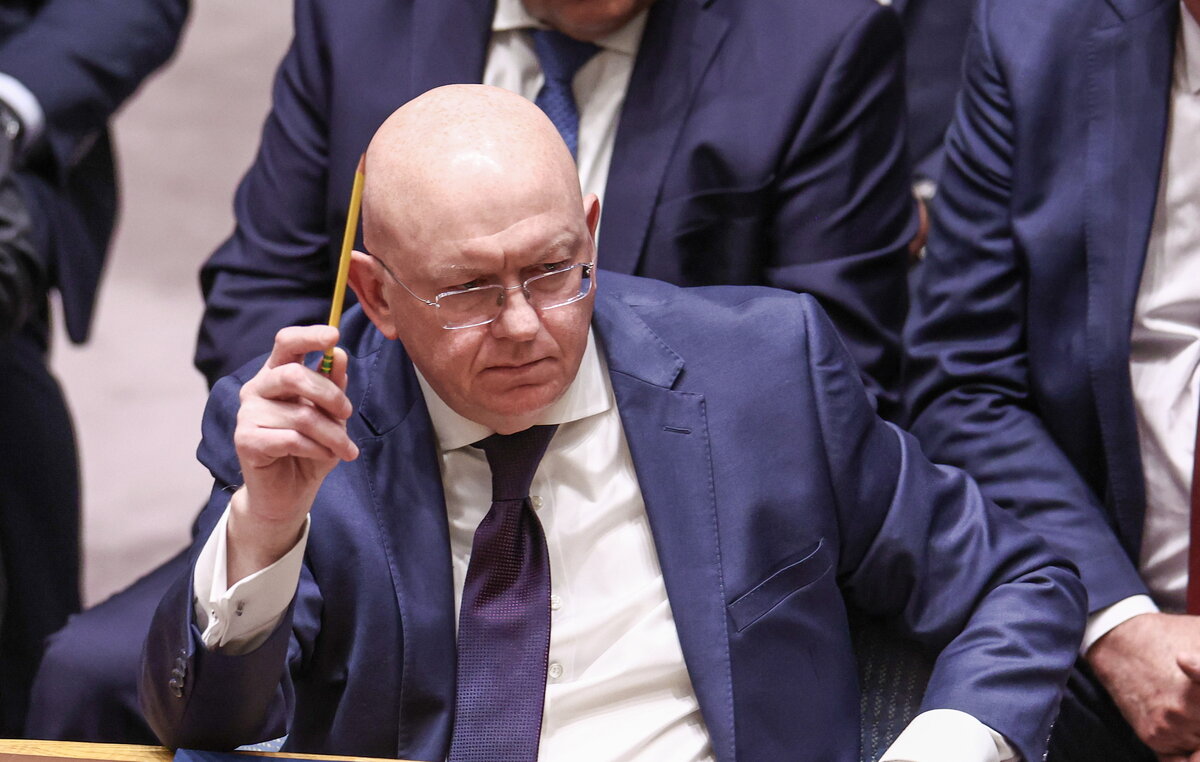    Постпред РФ при ООН Василий Небензя  Валерий Шарифулин/ТАСС