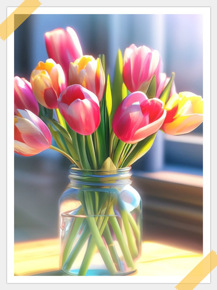 Тюльпаны ( нейросеть) 