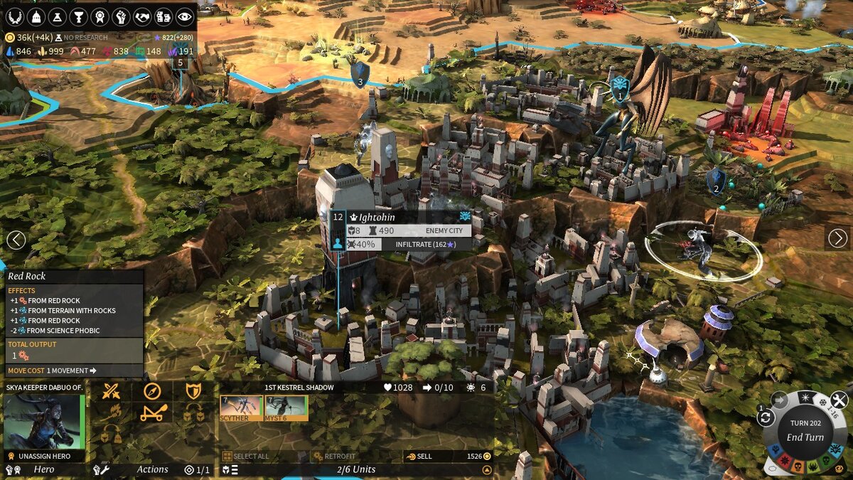 Смешно, но эти три челове... робот и два вора вполне вероятно могут захватить сей достаточно большой город. Ещё смешнее, что это, вполне возможно, ВСЕ полевые силы государства. Скрин автора.