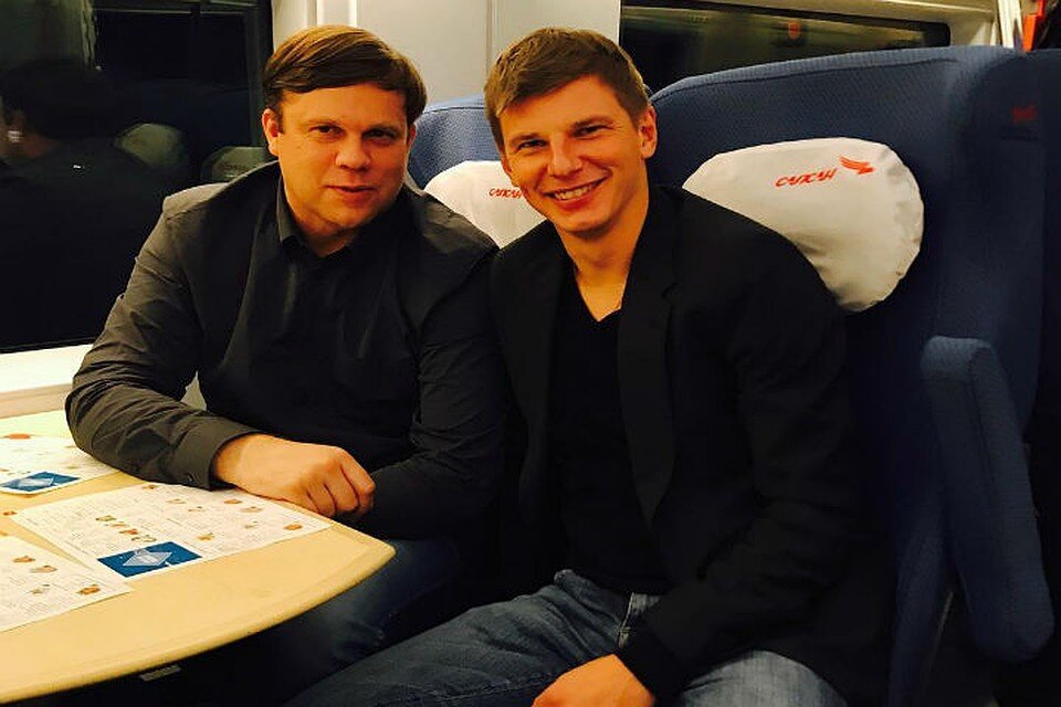 Владислав Радимов и Андрей Аршавин. 