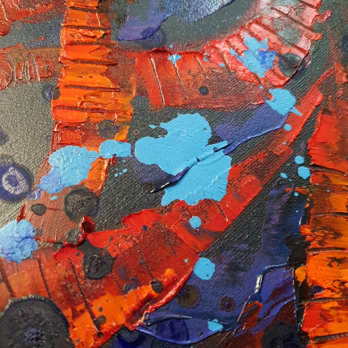 Фото автора. Рукописная картина