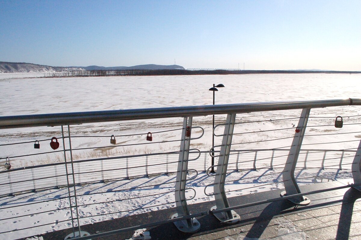 Набережная в Комсомольске-на-Амуре