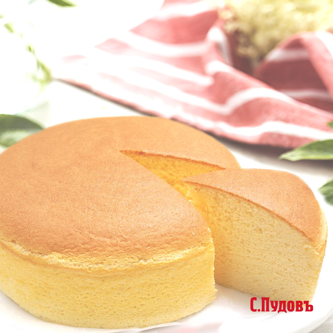 Японский хлопковый чизкейк