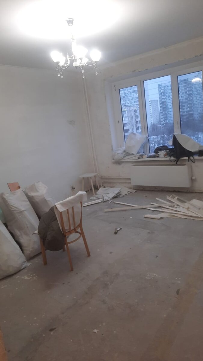 Демонтаж частично завершен