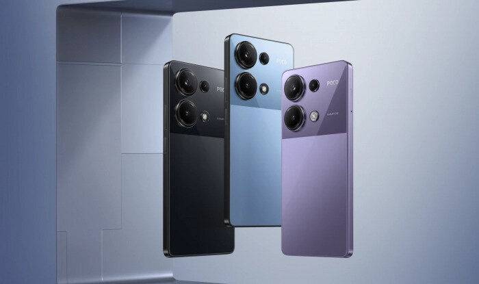Варианты расцветок смартфона POCO M6 Pro