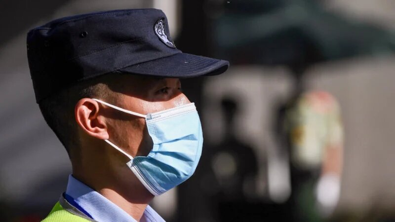 Rонсульство США в Чэнду, юго-западная китайская провинция Сычуань, 26 июля 2020 года. (Noel Celis/AFP via Getty Images)