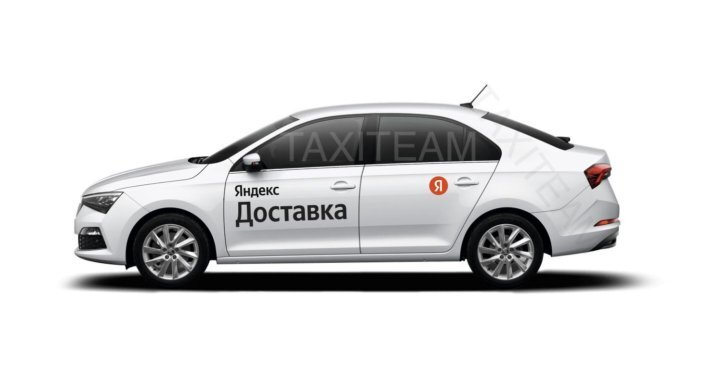 Образец машины с оклейкой. За это, кстати, +5 приоритета дают.