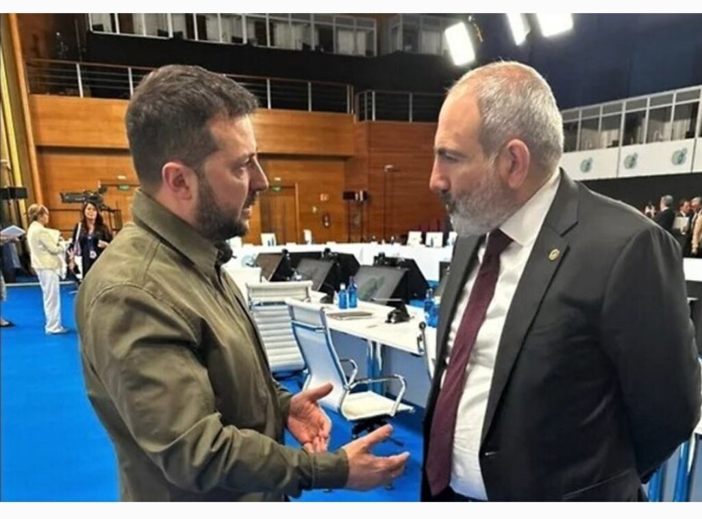 Зеленский и Пашинян