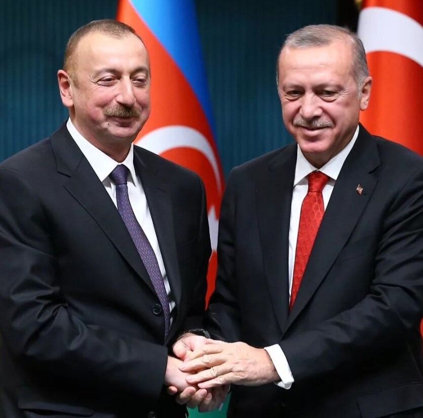 Ильхам Алиев и Реджеп Эрдоган